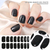 UV Semi-Cured Gel Nail Wraps Stickers Strips French Long Lasting