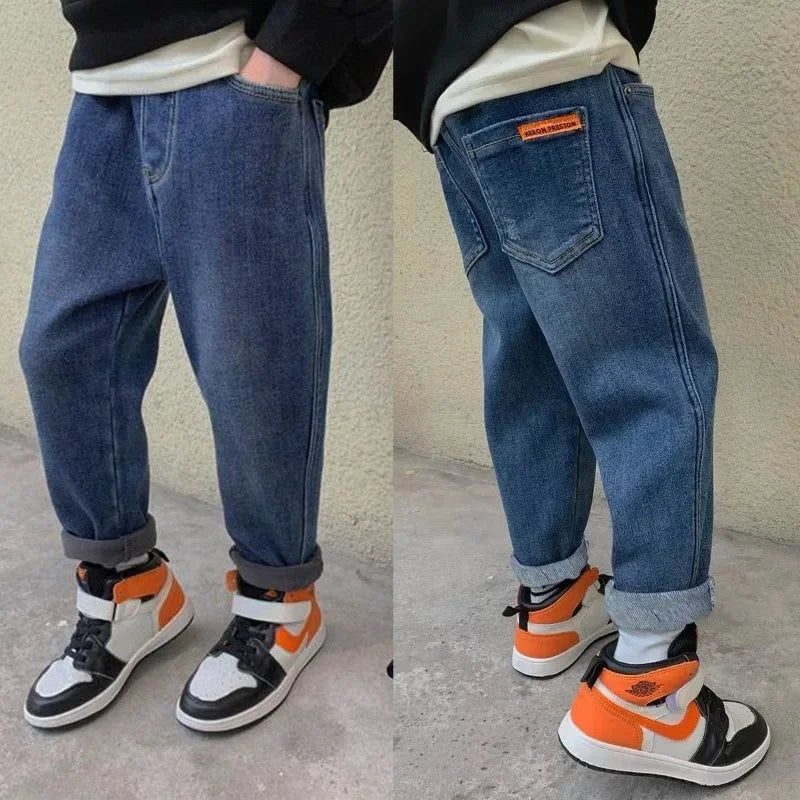 Boys' 2025 New Children's Loose for Autumn and Winter