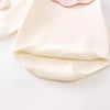 2024 Autumn Baby Bodysuit Cute Knit Mint leaf Collar Long Sleeve Bodysuit