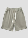 Summer Men's Sweat Shorts Knee-Length Straight Loose Short Pants Streetwear