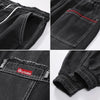 Baggy Harem Denim Jogger Pants For Plus Size Men