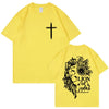 Jesus Lion of Judah Print T-shirt
