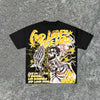 God Loves World Graphic Oversized Y2K Cotton T-Shirt