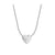 Love Necklace Simple Heart shaped Pendant Gift Boutique Jewelry NK153