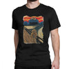 Men's T-shirts Famous Cartoon Print Casual Clothes Pure Cotton Short Sleeve