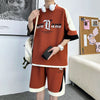 The brand's minette men's t-shirt summer fashion short sleeved shorts