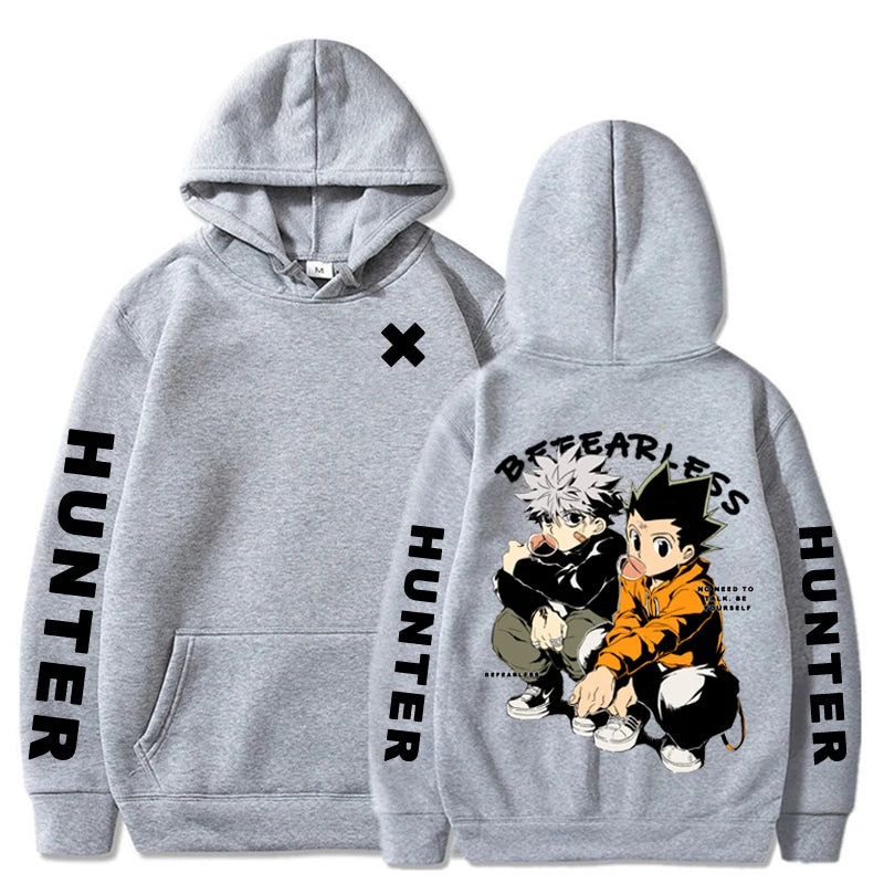 HxH Hoodie Killua Gon Anime Harajuku Unisex Sweatshirt