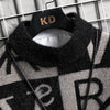 Fashion O-Neck Long Sleeve Casual Letter Sweaters Men's Clothing 2024 Autumn