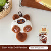 Cute Cat Doll Pendant Girl Backpack Doll Pendant Couple Bag Keychain