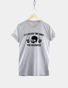 Funny Halloween Skull T-Shirt for Women
