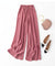 Loose Trousers Elegant Mulberry Silk Pants Pantalon