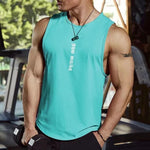 Bodybuilding Tank Tops Gym Workout Fitness sleeveless shirt Undershirt quick-drying