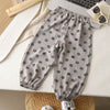 Kids Muslin Trousers Boho Style Pants Toddler Clothing