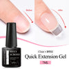 7ML Pink Glitter Quick Extension Gel Nail Polish Gold Foils
