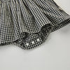 Baby Girls Jumpsuit+Hat Sleeveless Cotton Plaid Toddler Baby Girl Dress Romper