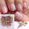 Delicate 3D Dried Flower Nail Art Exquisite Beauty Charms