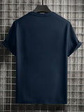 California Graphic Print Men's Creative Top, Casual Short Sleeve Crew Neck T-shirt, Men's