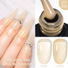 7ML Pink Glitter Quick Extension Gel Nail Polish Gold Foils