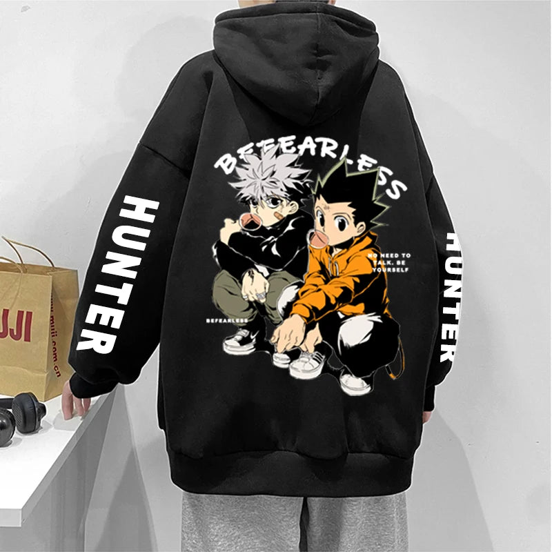HxH Hoodie Killua Gon Anime Harajuku Unisex Sweatshirt