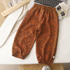 Kids Muslin Trousers Boho Style Pants Toddler Clothing