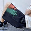 Shorts Men Pants Loose Straight Leg Trend Print Summer