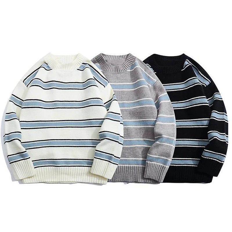 Y2k Hip-Hop Streetwear Wool Knitwear Pullover Harajuku Winter