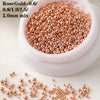 0.4mm-1.5mm Nail Art Beads Steel Ball Metal Micro Caviars Alloy