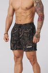Style Withered Leaf Men's Casual Camouflage Retro Letter