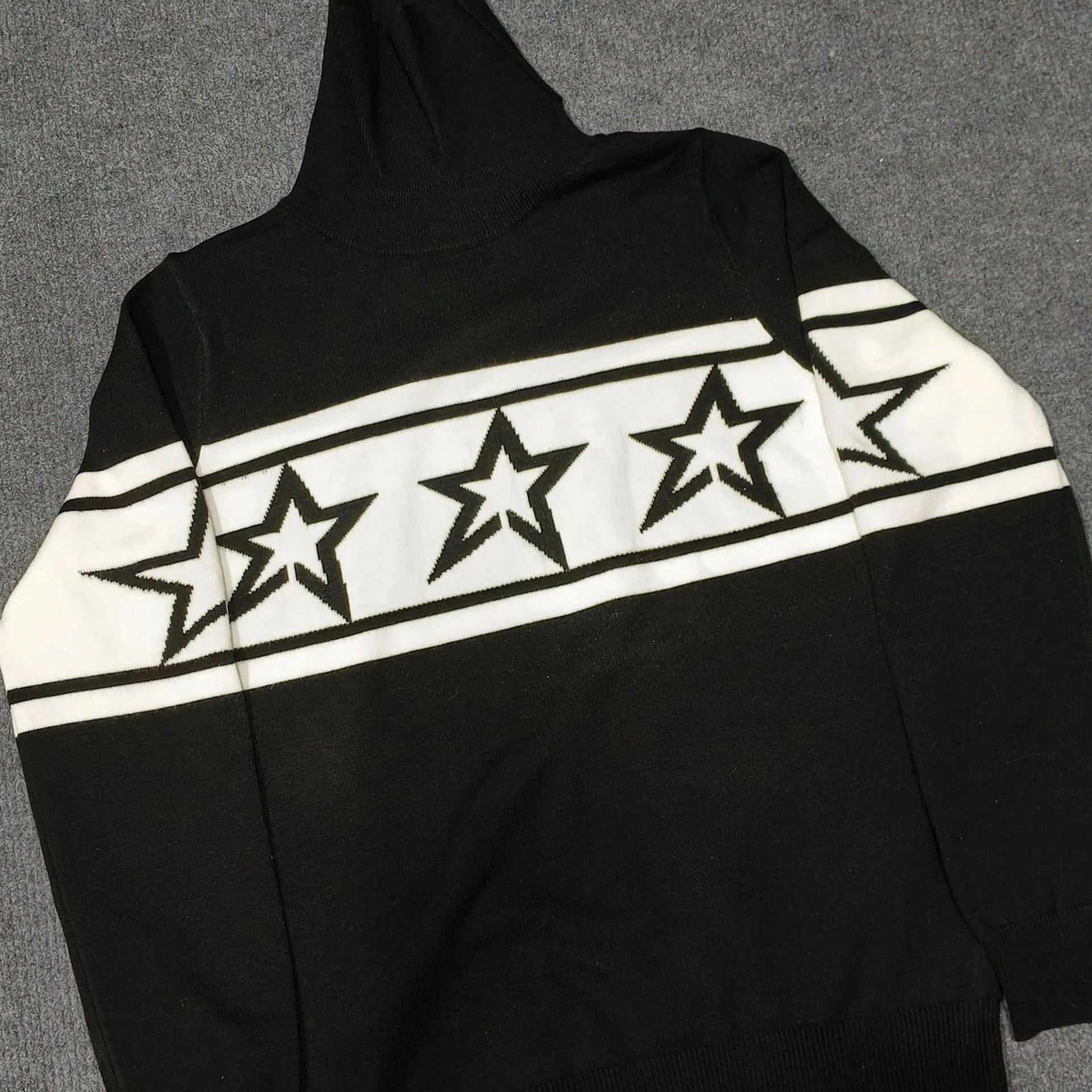 Y2K Oversize Harajuku Aesthetics Graphic Hip Hop emo Knitted Sweater