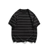 Men Oversized T Shirt Fashion Striped Daily Clothes Harajuku Tshirt Streetwear