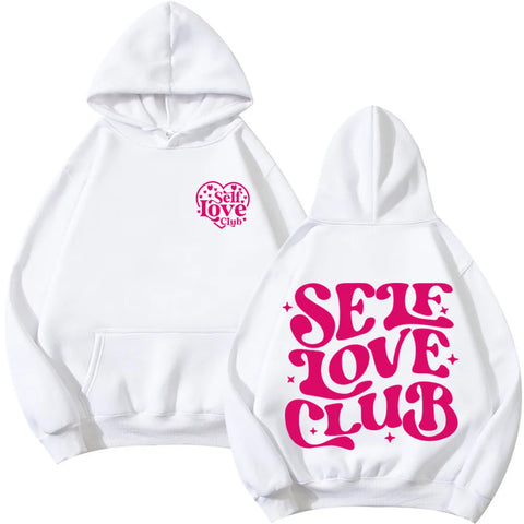 Women Casual Hoodie with LOVE  Graphic Printing