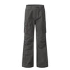 Style Street Vibe Washing Multi-Pocket Micro Flare Cargo Pants