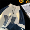 Elevate Your Street Style: Wetailor's American Patchwork Sweatshirt