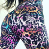 Women’s Slim Fit Leopard Print High-Waist Yoga Pants