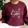 I Smell Snow Sweatshirt Gilmore Gift for Woman Winter Sweatshirt Snowflake