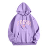 Printed Letter Crew Neck Sweatshirt Fresh Love Hooded Pullover