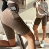 Sports Shorts High Waist Fitness Shorts Casual Streetwear Short Trousers