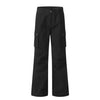 Style Street Vibe Washing Multi-Pocket Micro Flare Cargo Pants