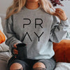 Pray Faith Hoodie Christian Sweatshirt for Women
