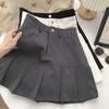 Y2K High Waist Pleated Skirt Women