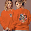 Women’s Leopard Print Football Sweatshirt