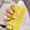 UV Semi-Cured Gel Nail Wraps Stickers Strips French Long Lasting