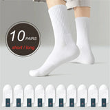 10 Pairs Organic Cotton Socks: High Quality Business Casual
