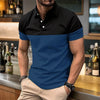 Summer Men's Short sleeved Polo Shirt Business Casual Collar T-shirt Breathable