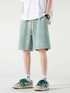 2024 Distressed Summer Shorts Heavy Cotton Drawstring Harajuku
