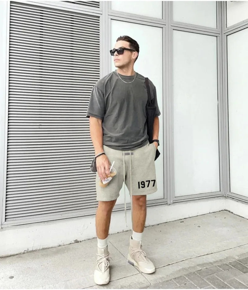 Men's Trend Summer Streetwear Basketball Casual Fitness Sports