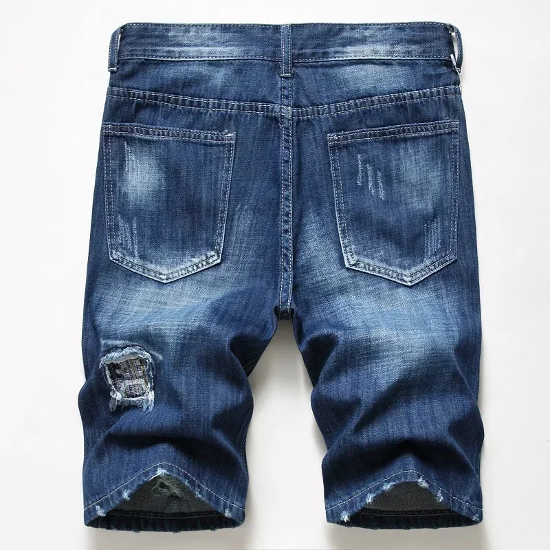 Ripped Denim Shorts for Men: Personalized Fit and Maximum Comfort