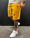 Relaxed Fit Men's Fitness Joggers Shorts Summer Style