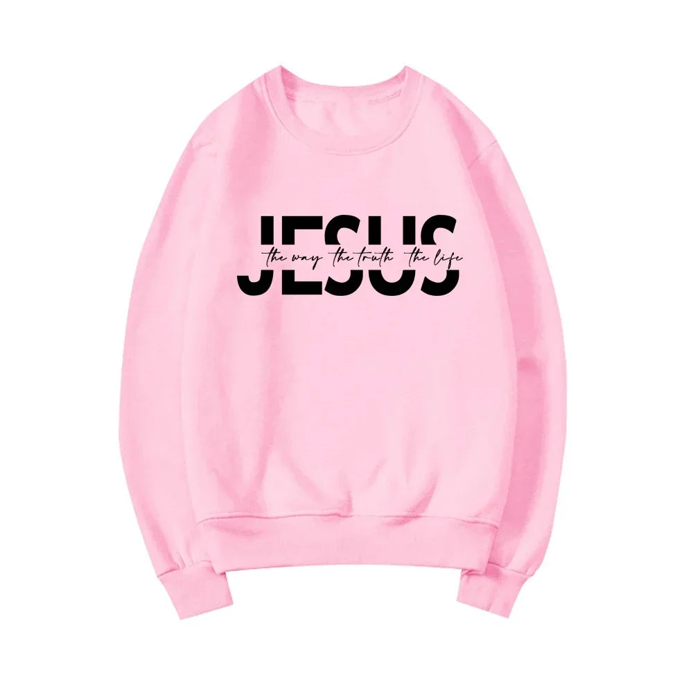 Jesus Way Truth Life Christian Sweatshirt Gift