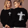 Women Christian Sweatshirt Power in Jesus Pullover